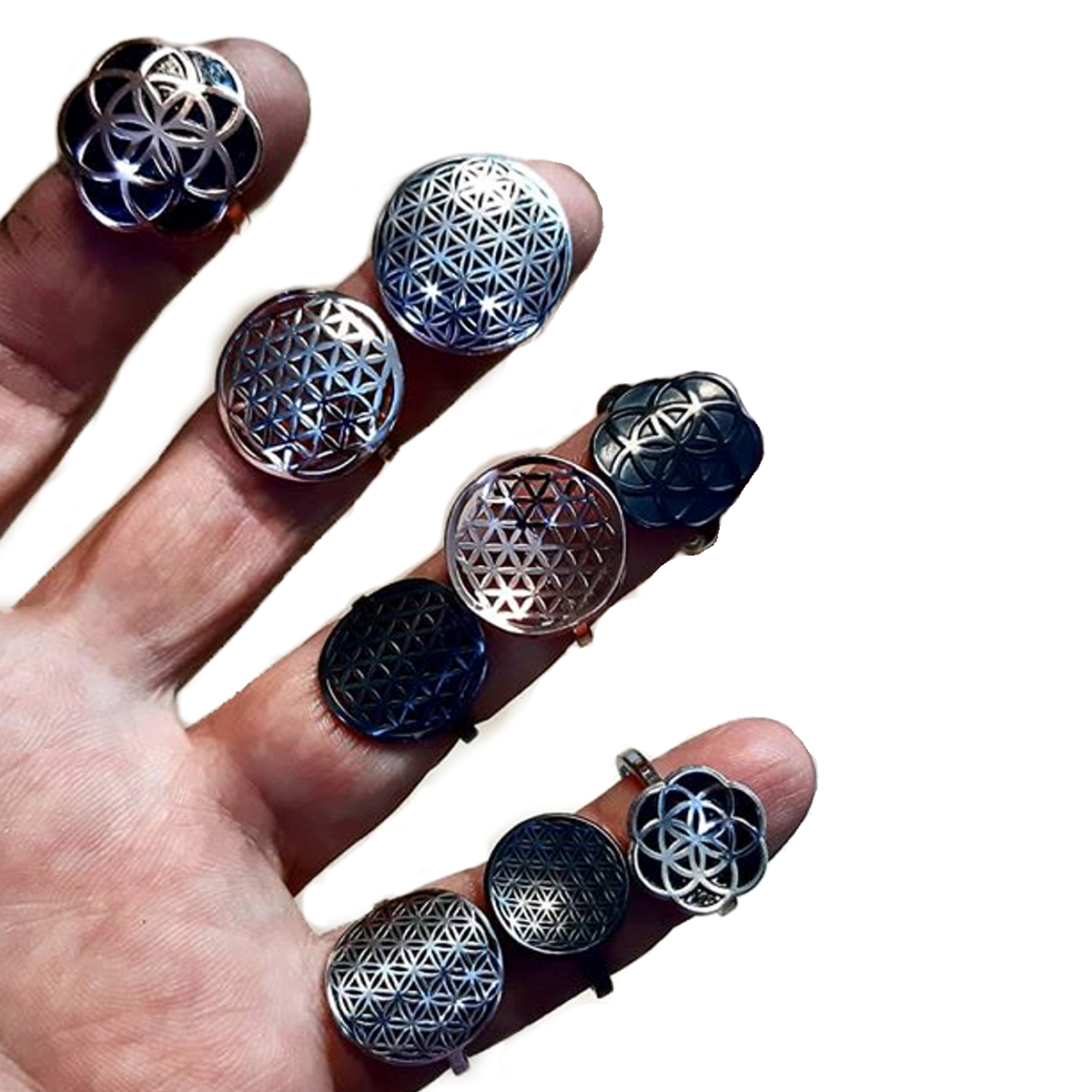 Yaşam Çiçeği, Yaşam Çiçeği Yüzük | VoVeBoX | Gümüşten Gümüş