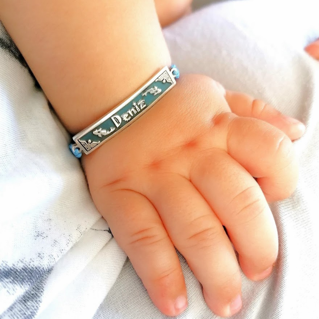 ipli bebek bilekliği, gümüş bebek bilekliği | VoVeBoX | Gümüşten Gümüş