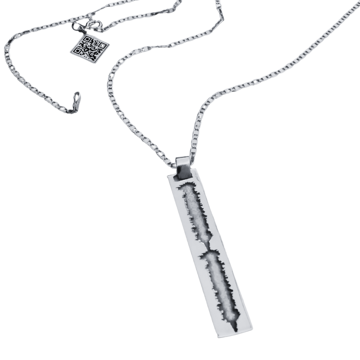 Erkek Ses Kolye, QR Kare Kodlu Ses Kolye | VoVeBoX