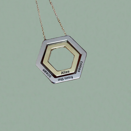 Aile Kolye, ALTIGEN aile kolye | VoVeBoX | Gümüşten Gümüş