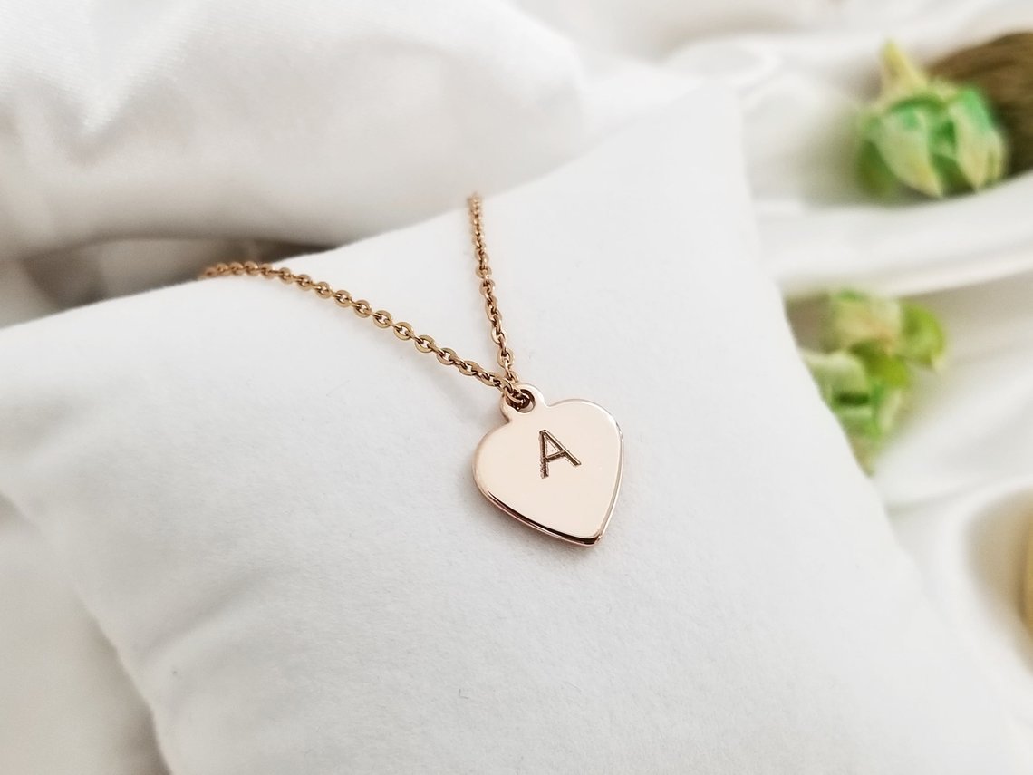 Bar Kolye, Kalpli Bar Kolye | VoVeBoX | Gümüşten Gümüş