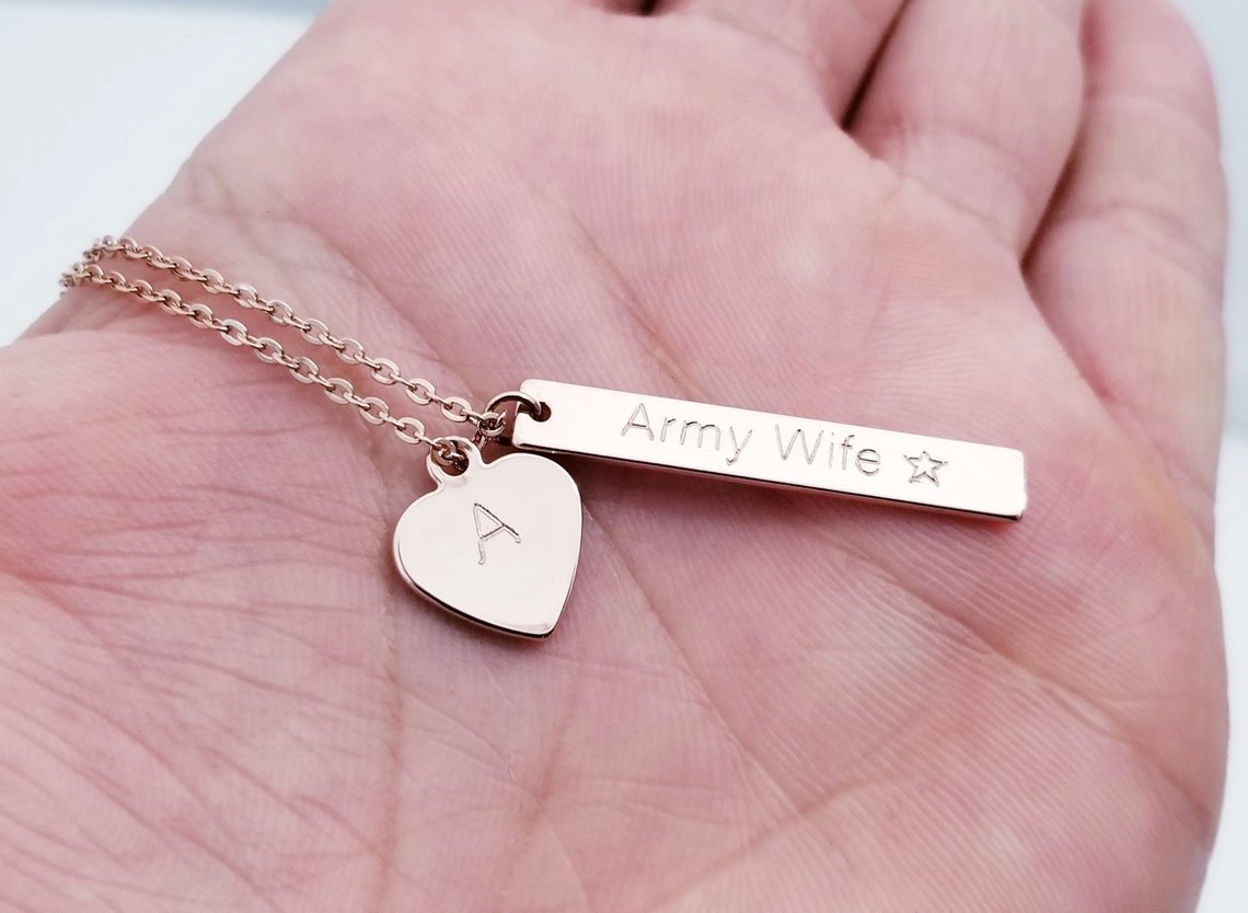 Bar Kolye, Kalpli Bar Kolye | VoVeBoX | Gümüşten Gümüş