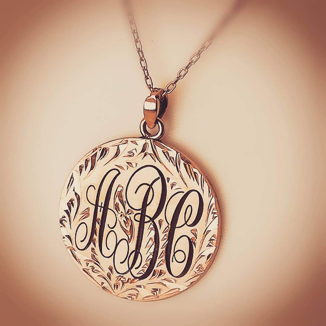 Harfli Kolye, Monogram Harf Kolye | VoVeBoX | Gümüşten Gümüş