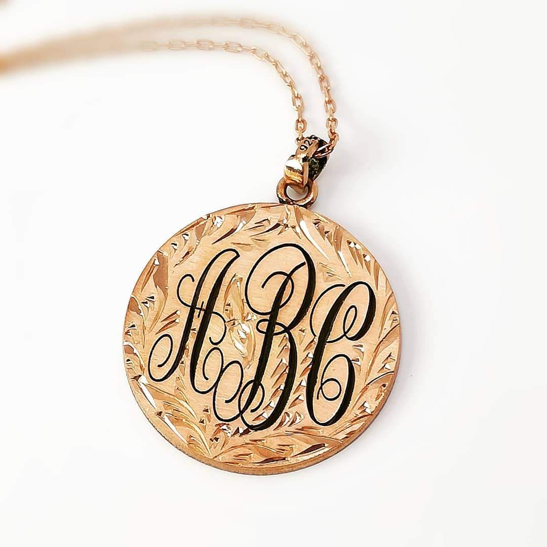 Harfli Kolye, Monogram Harf Kolye | VoVeBoX | Gümüşten Gümüş