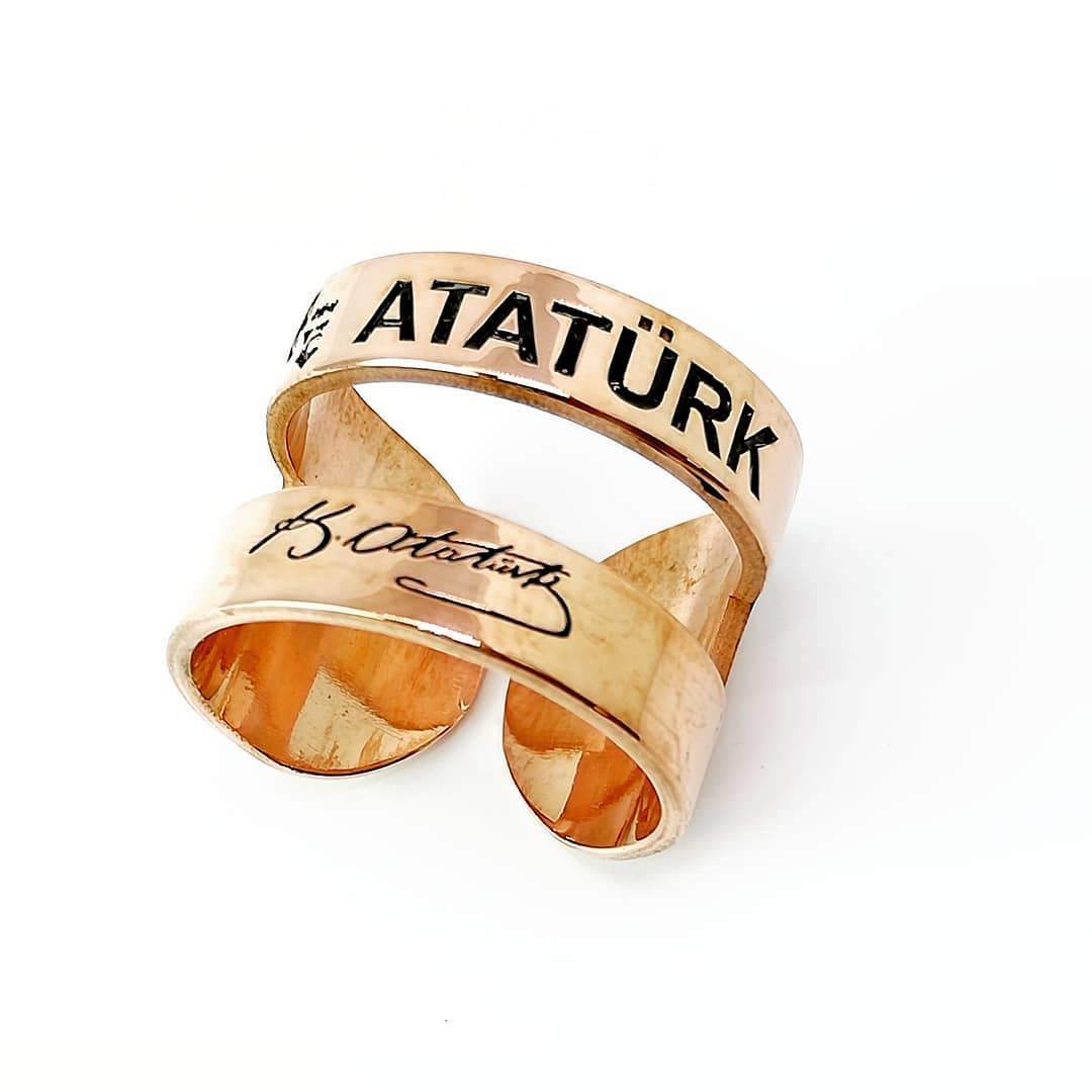 İsimli Yüzük, Atatürk İmzalı Yüzük | VoVeBoX | Gümüşten Gümüş