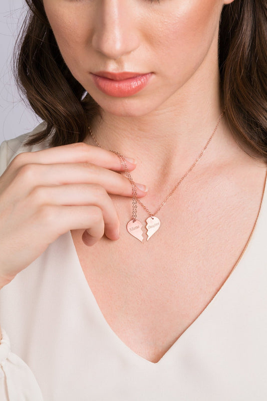 Kalp Kolye, Ayrilabilir kalp kolye | VoVeBoX | Gümüşten Gümüş